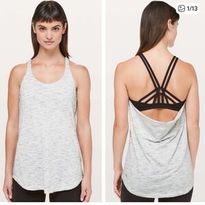 lululemon athletica Lululemon Moment To Movement 2-In-1 Sports Bra Tank Top
